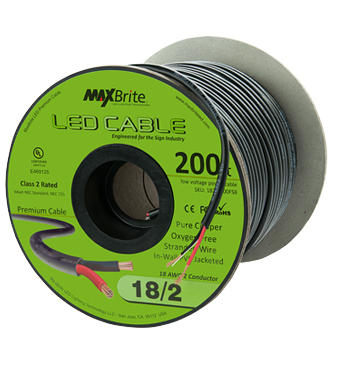 18 Gauge 2 Conductor LED Wire