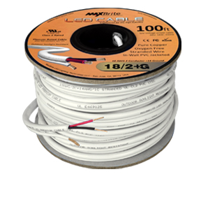 183C-100FX-18AWG-2C_LEDCable-SunlightResitant-GreatPrice